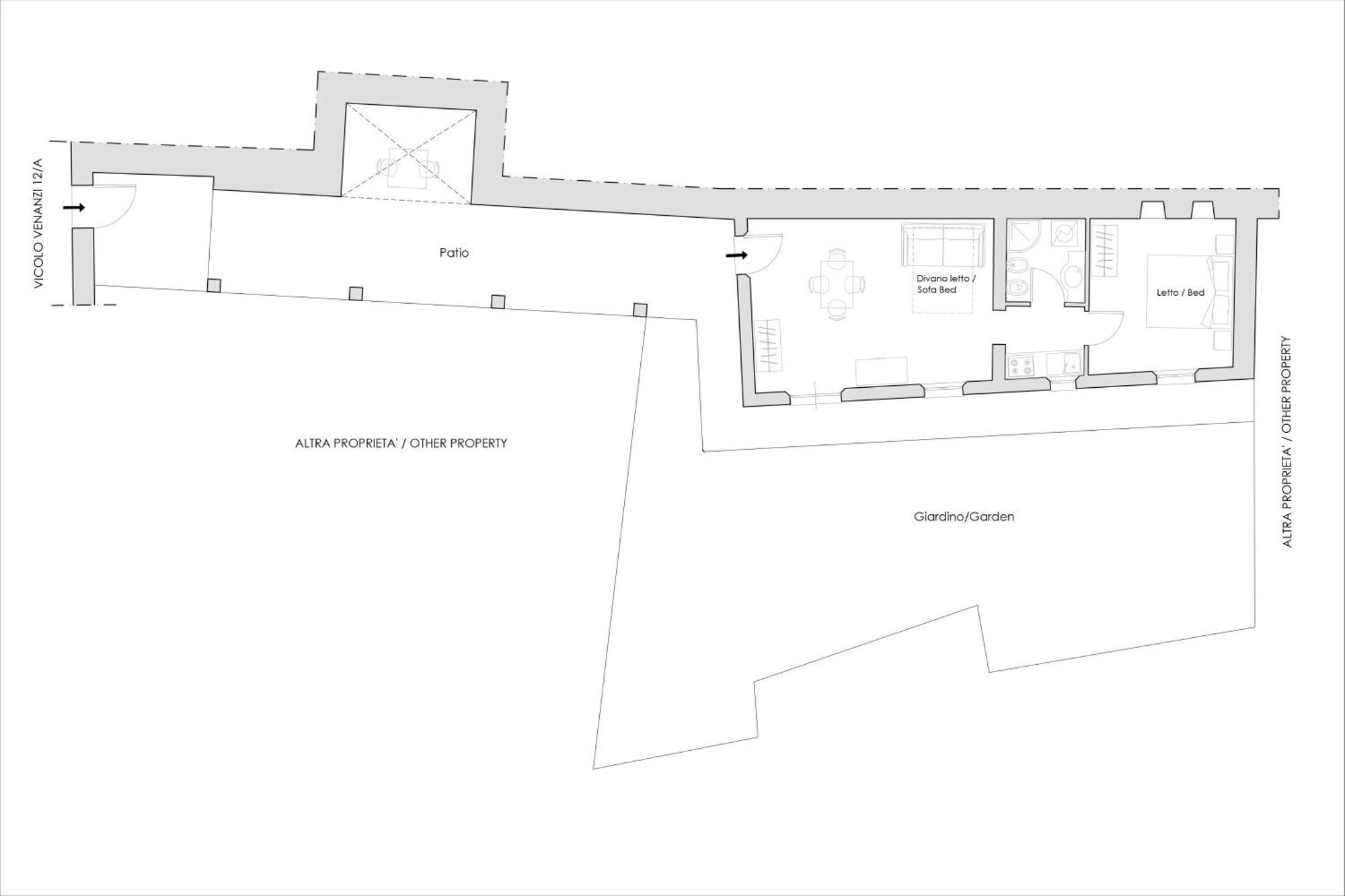 Rustic House, Con Patio E Giardino, Assisi Centro 빌라 외부 사진